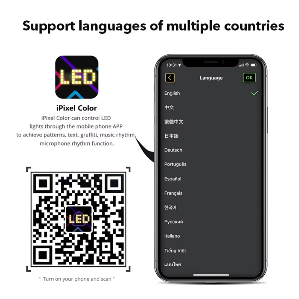 Transform Your Advertising with the LED Matrix Pixel Display: Flexible Scrolling Sign Board for Cars, Trucks, and Storefronts