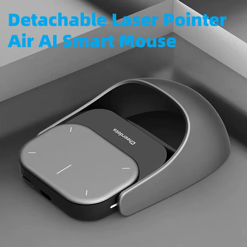 Revolutionary AI Smart Wireless Bluetooth Mouse with Detachable Laser Pointer & Voice Recording - Your Ultimate Presentation Companion