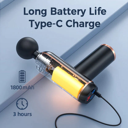 Revolutionize Your Recovery with the MUKASI Portable Massage Gun – Ultimate Deep Tissue Relief for Muscle Relaxation and Pain Management