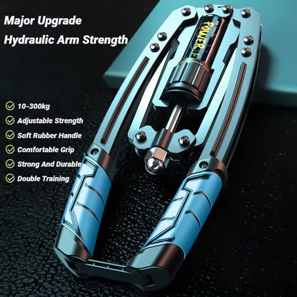 Transform Your Strength Training with the Adjustable 22-440 Pounds Hydraulic Arm Exercisers - Perfect for Home Chest and Shoulder Workouts!