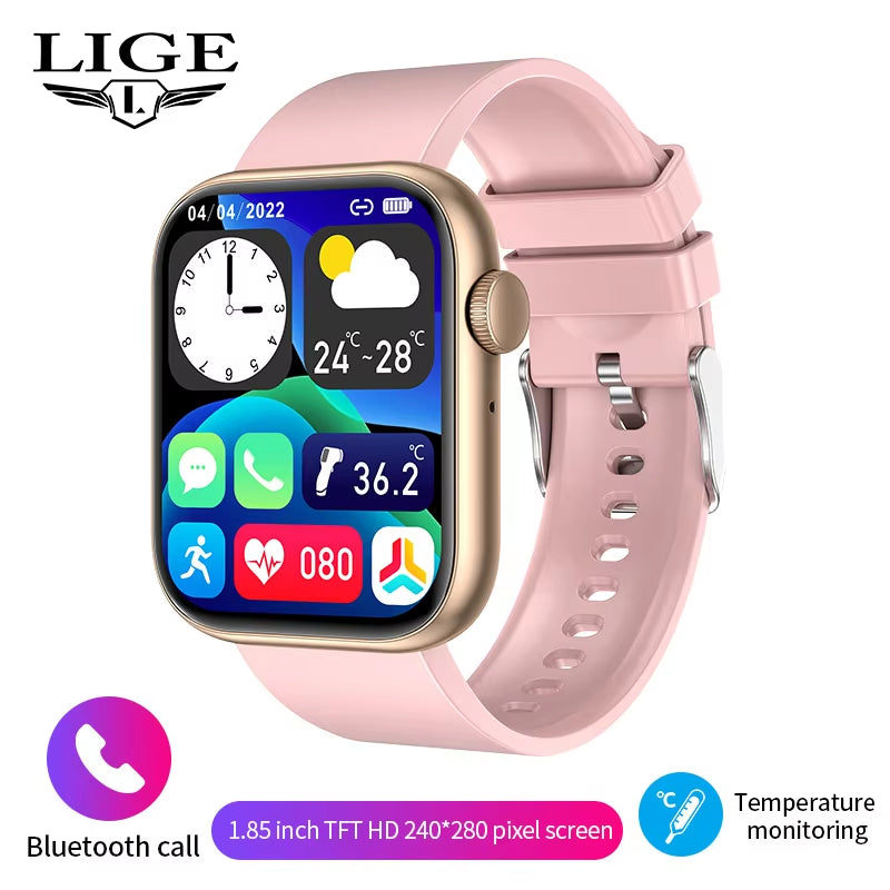 Revolutionary 2025 Smart Watch - Wireless Charging, Bluetooth Calling, Fitness Tracking, and Customizable Watch Faces for Men and Women