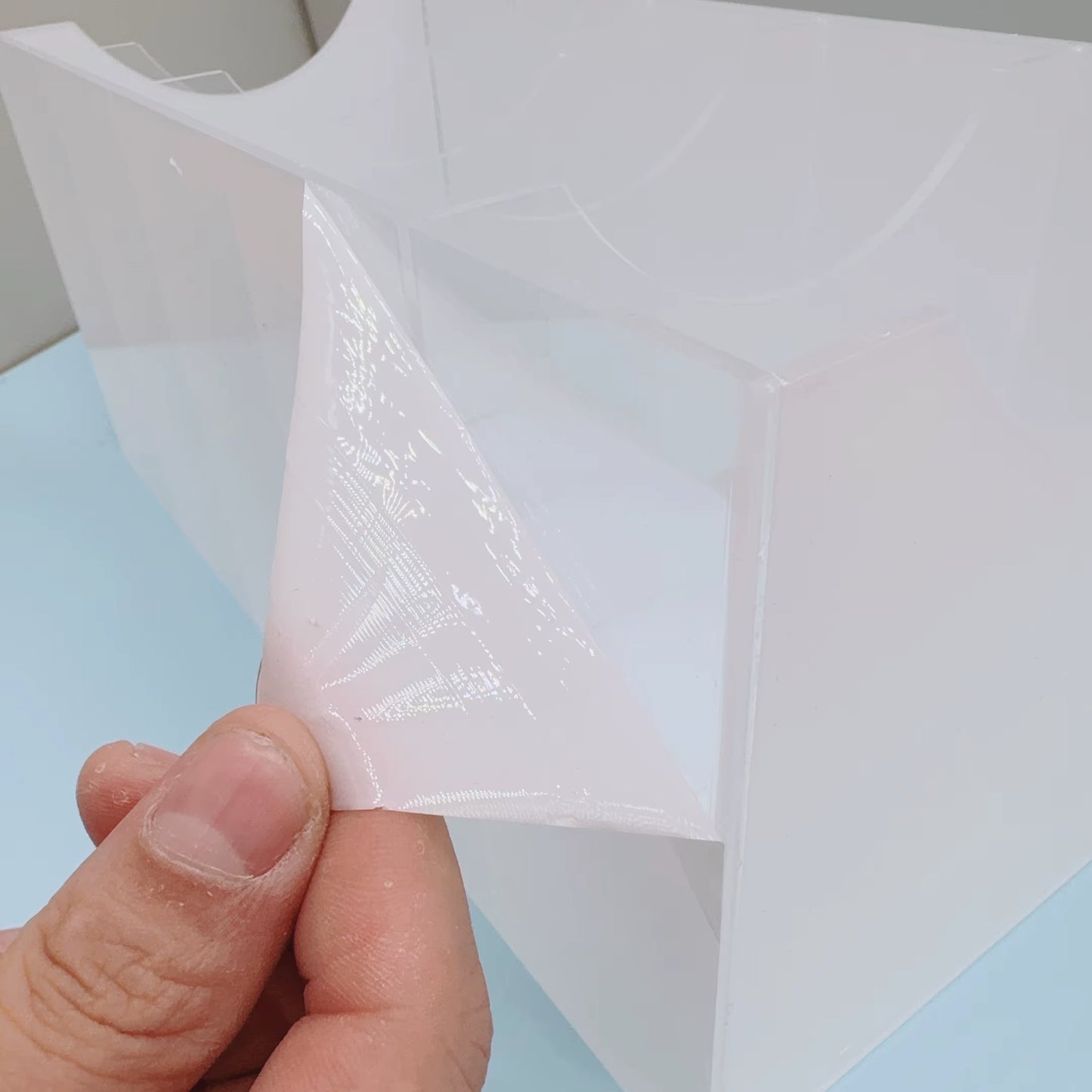 Maximize Your Closet Space with Our Versatile 3/5/7 Grid Acrylic Belt Organizer Boxes - Perfect for Ties, Bow Ties, and Belts!