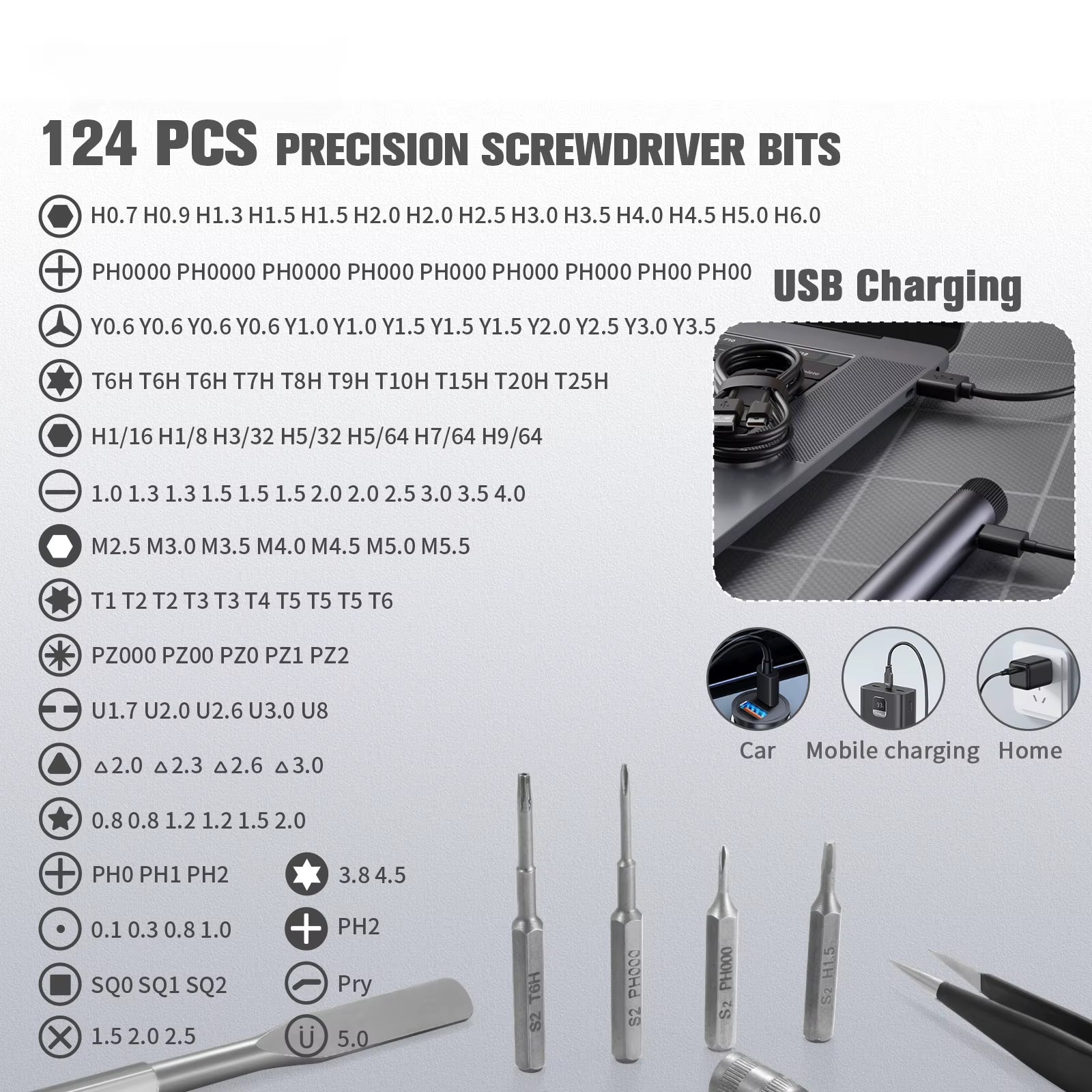 Transform Your Repairs with the Ultimate 138-in-1 Precision Electric Screwdriver Set - The All-in-One Cordless Power Tool Kit for iPhone, PC, and Watch Repairs