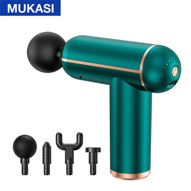 Revolutionize Your Recovery with the MUKASI Portable Massage Gun – Ultimate Deep Tissue Relief for Muscle Relaxation and Pain Management