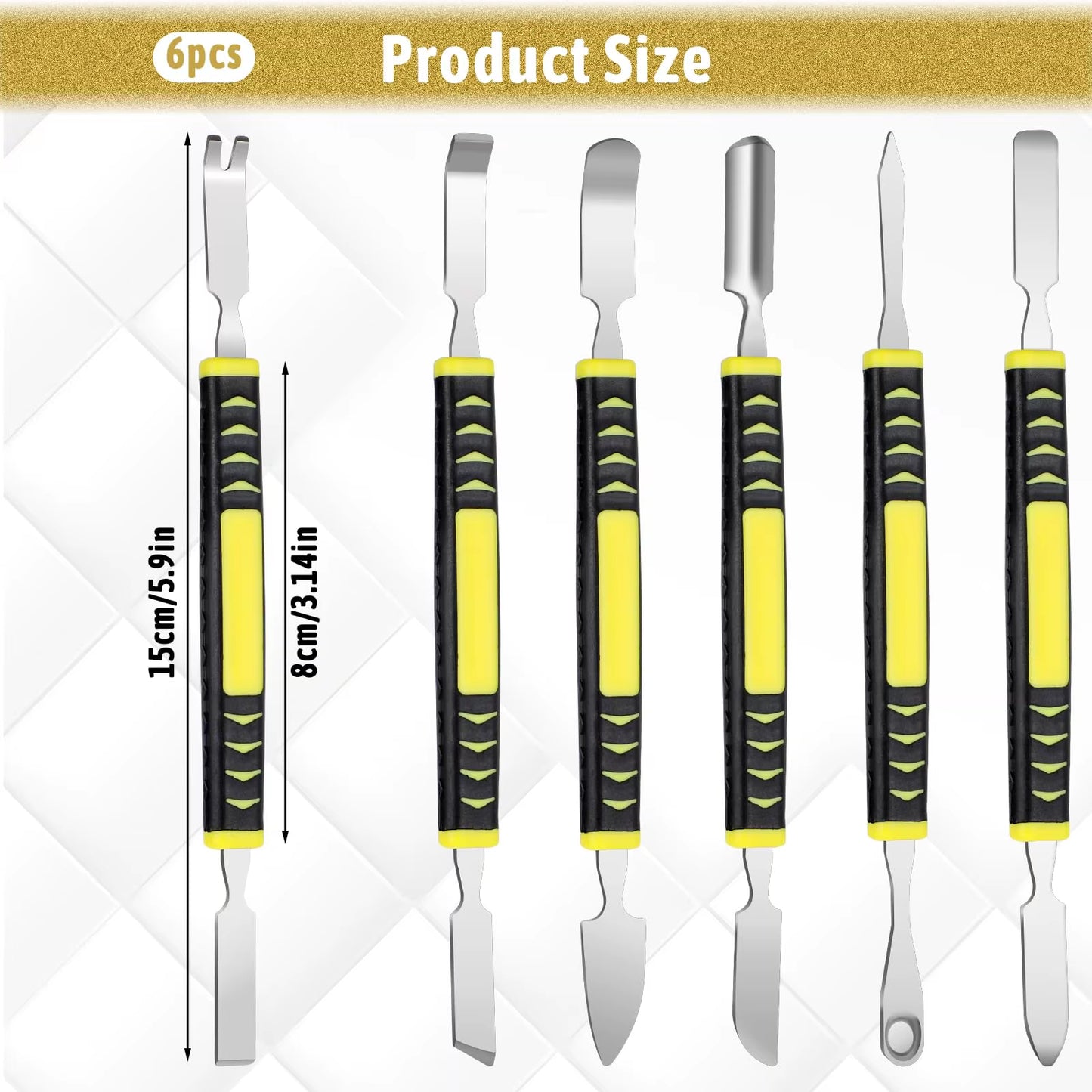 Ultimate 6-in-1 Hardened Claw Nail Double-Headed Pry Bar for Efficient Phone Repair and Disassembly