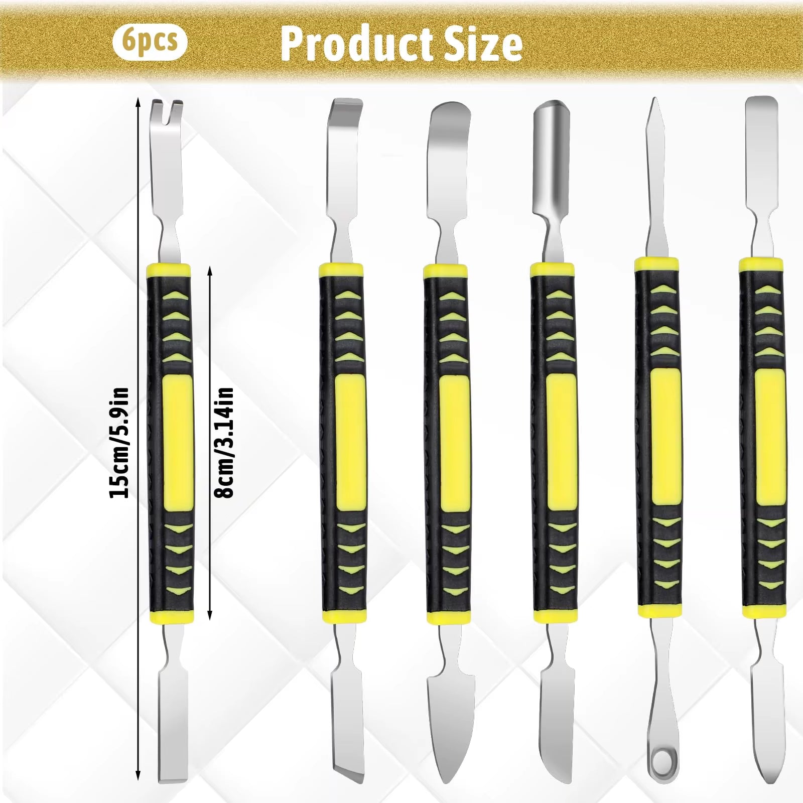 Ultimate 6-in-1 Hardened Claw Nail Double-Headed Pry Bar for Efficient Phone Repair and Disassembly