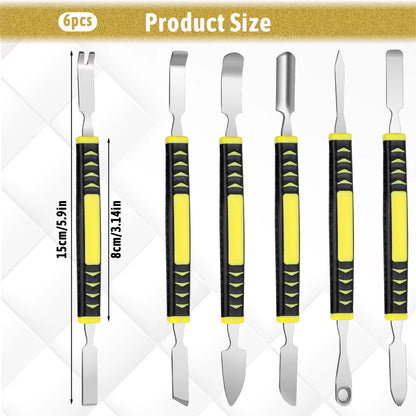 Ultimate 6-in-1 Hardened Claw Nail Double-Headed Pry Bar for Efficient Phone Repair and Disassembly