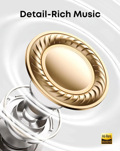 Experience Unmatched Sound Quality with the Q30 Hybrid Active Noise Cancelling Headphones - 50 Hours of Playtime, Custom EQ, and Comfortable Bluetooth Design