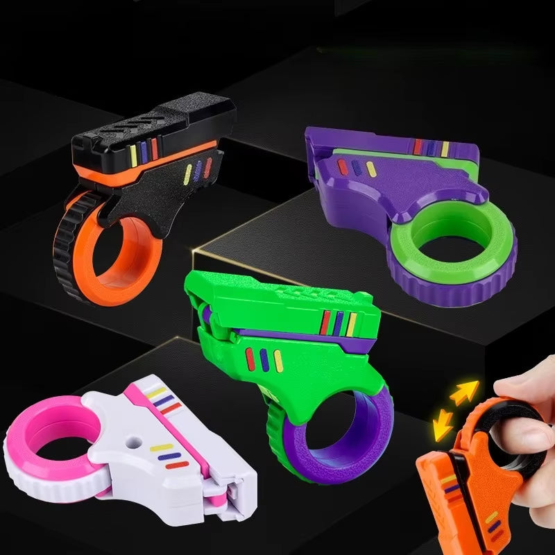 Experience Instant Calm with the Rotary Finger Sliders Fidget Toy - Perfect for Office Stress Relief and ADHD Management!