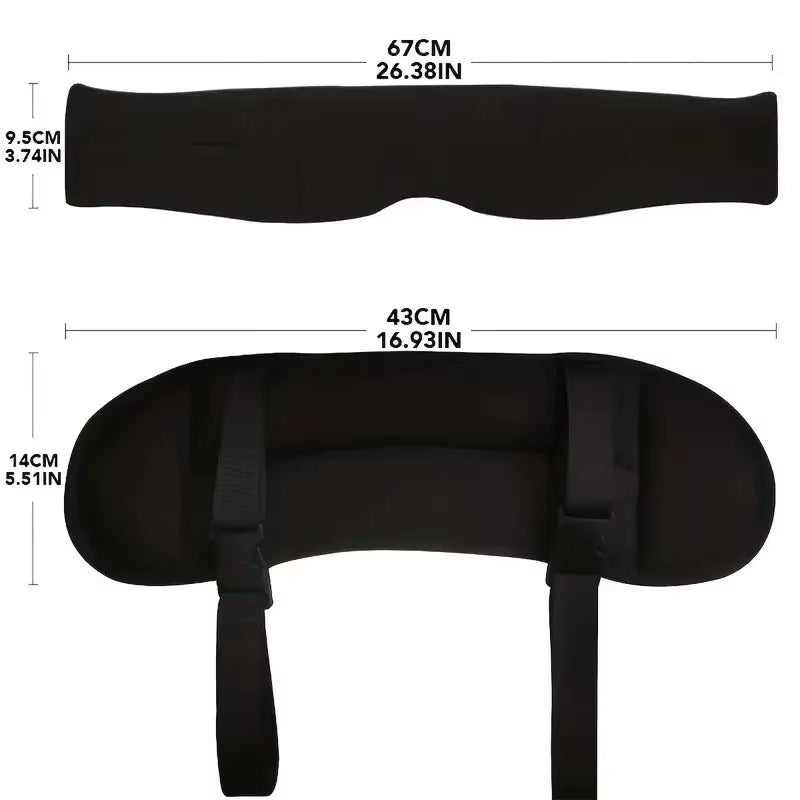 Experience Ultimate Comfort with Our 3D Contoured Travel Pillow and 100% Blackout Sleeping Mask - Soft, Adjustable Travel Accessories for Perfect Rest on Airplanes!