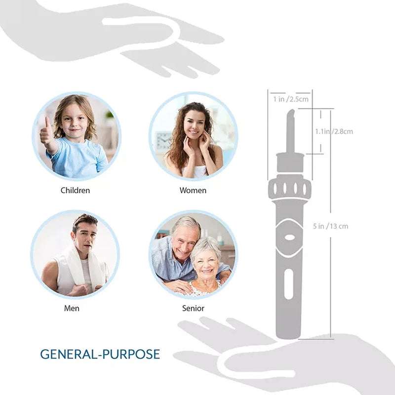 Painless Electric Cordless Vacuum Ear Cleaner – Safe & Effective Wax Removal Tool