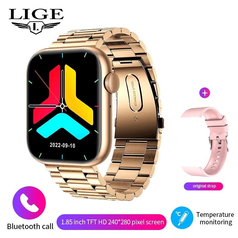 Revolutionary 2025 Smart Watch - Wireless Charging, Bluetooth Calling, Fitness Tracking, and Customizable Watch Faces for Men and Women