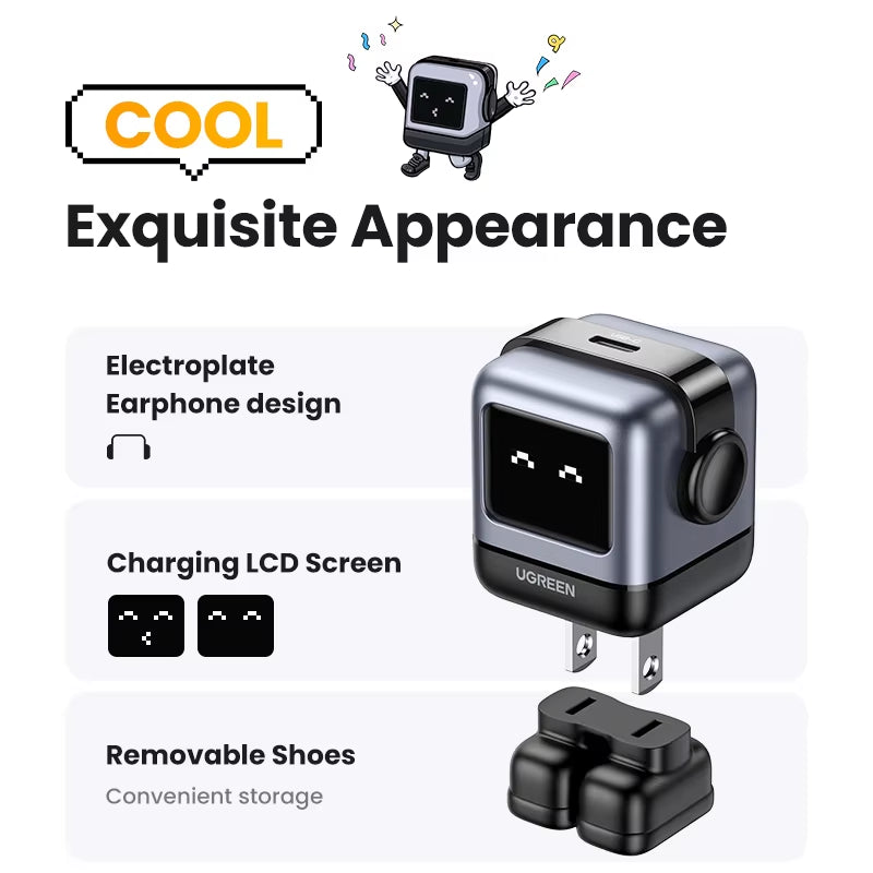 Power Up with the Stylish 30W Gan Charger - Perfect for iPhone 17, 16, MacBook, and Samsung Devices!