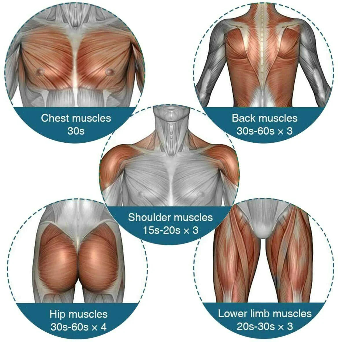 Ultimate Deep Tissue Massage Gun - Experience Unmatched Muscle Relaxation with 4 Interchangeable Heads