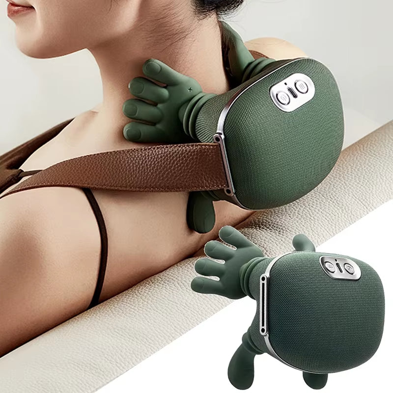 Experience Ultimate Relaxation with the 2025 Bionic Neck and Shoulder Massager N7 - 3-Level Kneading Modes for All Body Muscles