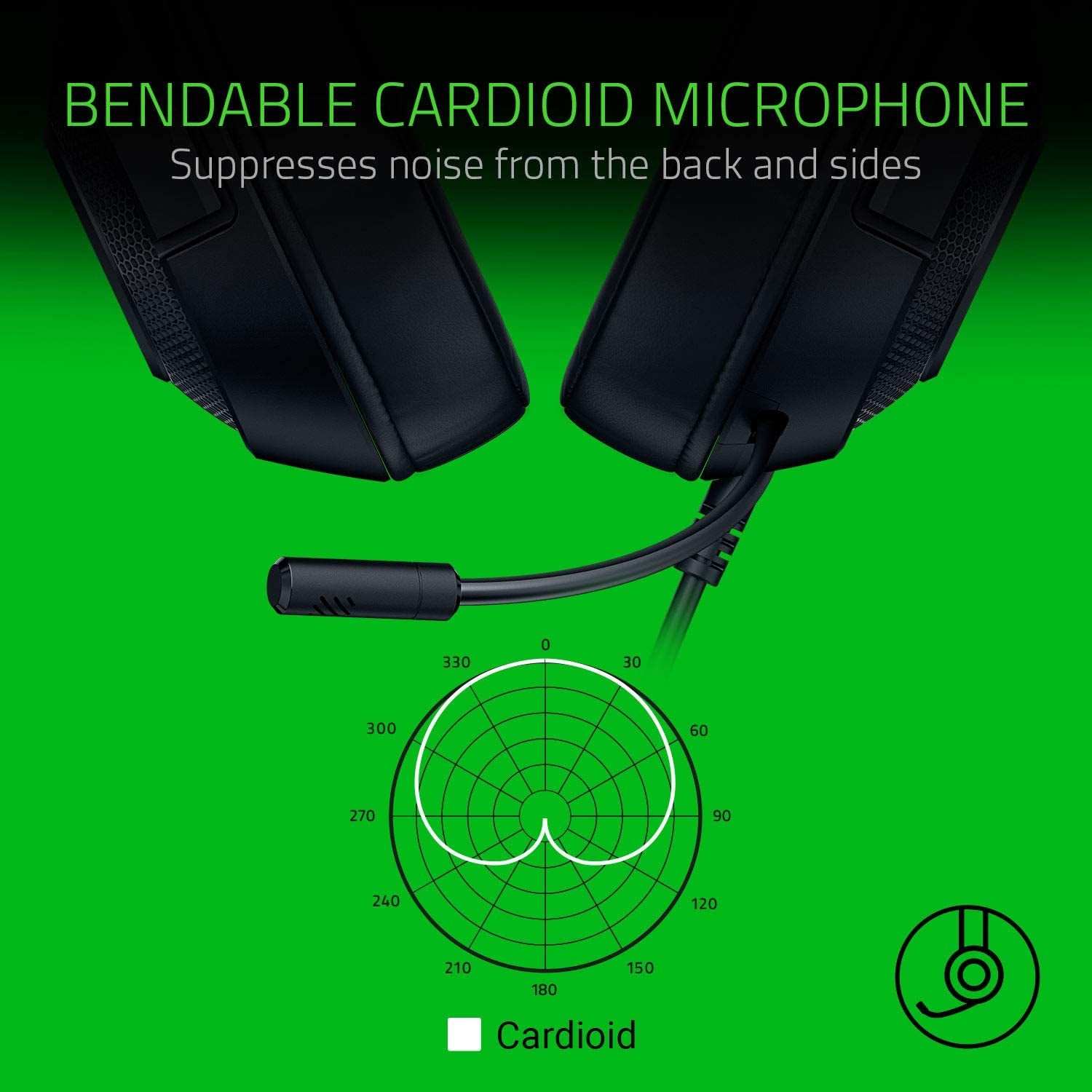 Experience Ultimate Gaming with the Razer Kraken X USB Headset - Lightweight, 7.1 Surround Sound, and Noise-Cancelling Mic in Classic Black with Striking Green Lighting