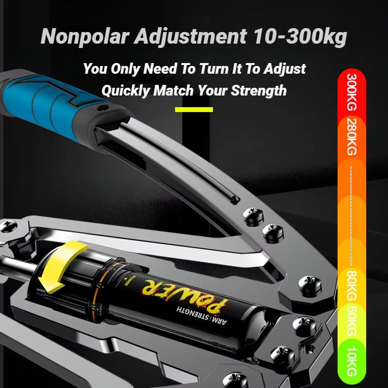 Transform Your Strength Training with the Adjustable 22-440 Pounds Hydraulic Arm Exercisers - Perfect for Home Chest and Shoulder Workouts!