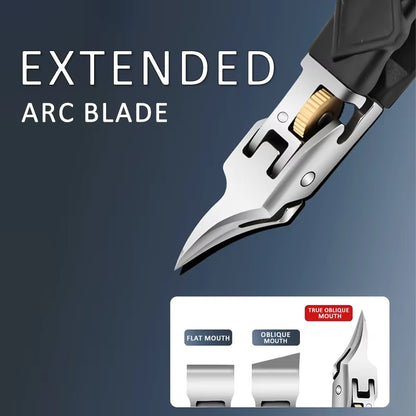 Experience Effortless Nail Care with Our Ultra-Sharp Slanted Nail Clippers – Perfect for Thick Nails and Hangnails!