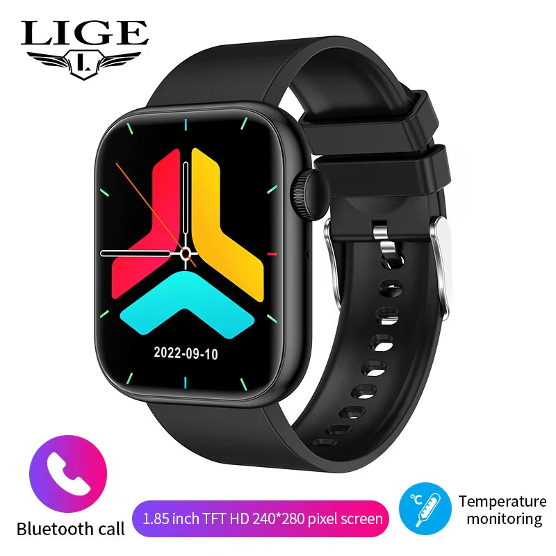 Revolutionary 2025 Smart Watch - Wireless Charging, Bluetooth Calling, Fitness Tracking, and Customizable Watch Faces for Men and Women