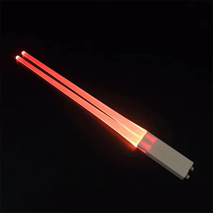 Illuminate Your Dining Experience with Lightsaber Chopsticks - Fun, Light-Up Mini Lightsabers for Sushi and More!