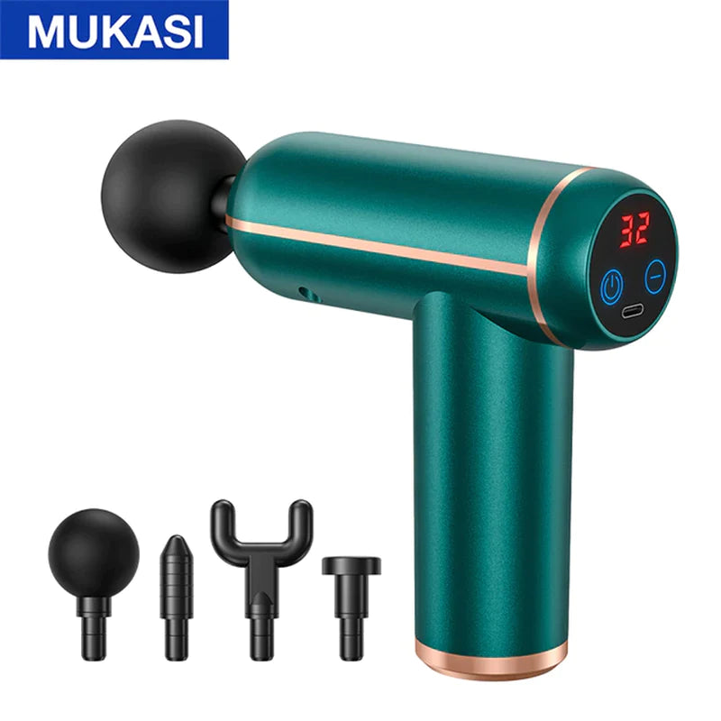 Revolutionize Your Recovery with the MUKASI Portable Massage Gun – Ultimate Deep Tissue Relief for Muscle Relaxation and Pain Management